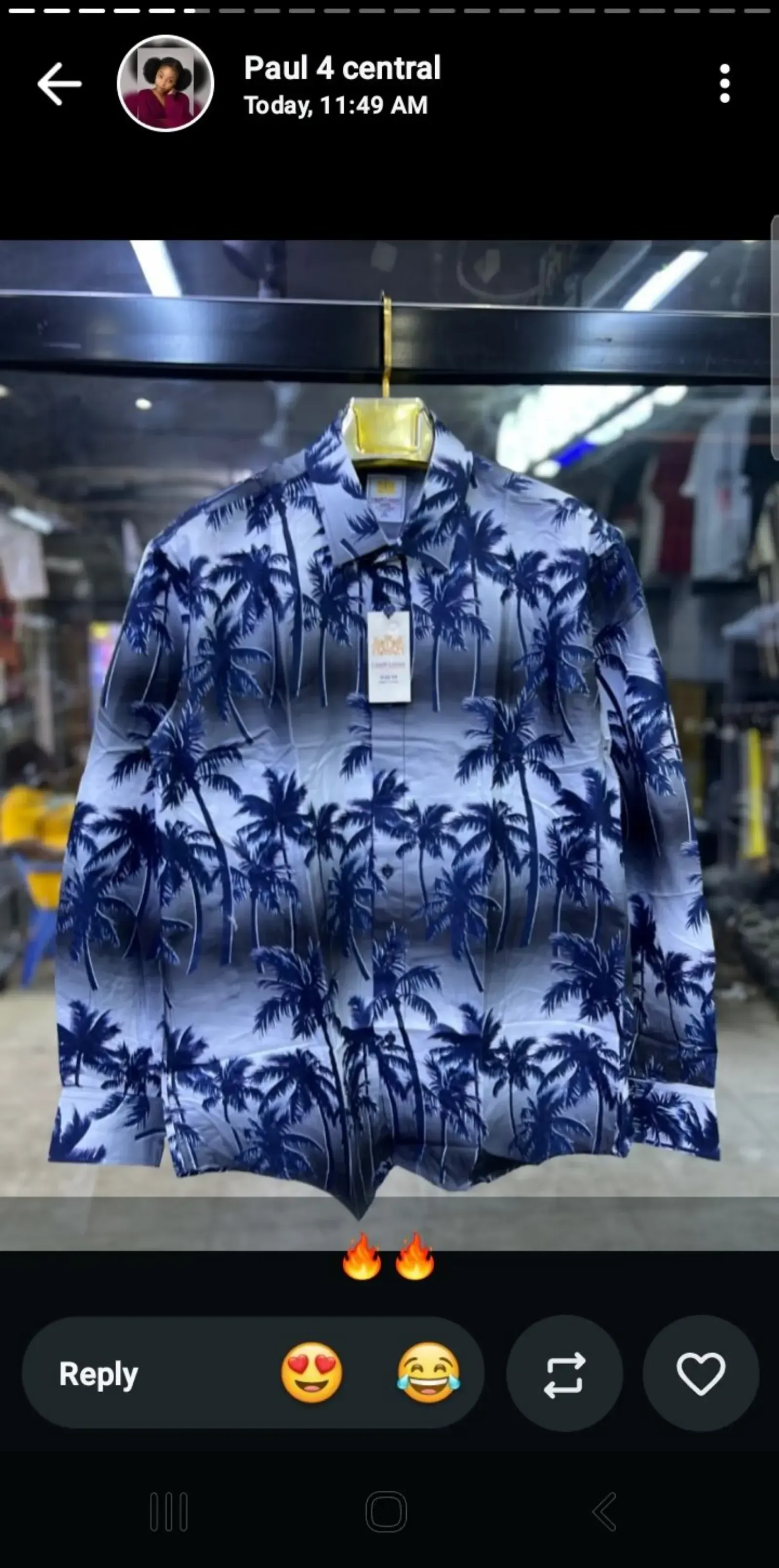 Main Photo - Marketplace | Long Slive Shirt, Clerks Quarters, Buea, Cameroon | Clothing, Shoes, & Others  > Men's clothing