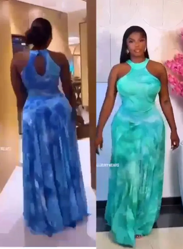 Photo de Galerie 1 - Petites Annonces | Elegant Floral Maxi Dress – Bloom With Confidence 🌸, Bonduma, Buea, Cameroun | Vêtements, chaussures et autres  > Vêtements pour femmes
