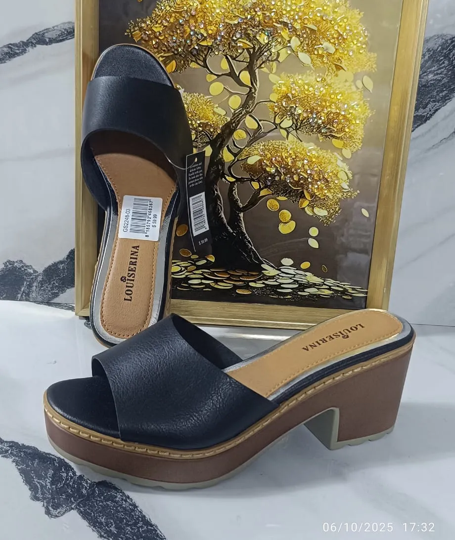Main Photo - Marketplace | Classy Ladies Wedge Slides – Elegance & Comfort 👠, Bonduma, Buea, Cameroon | Clothing, Shoes, & Others  > Women's shoes