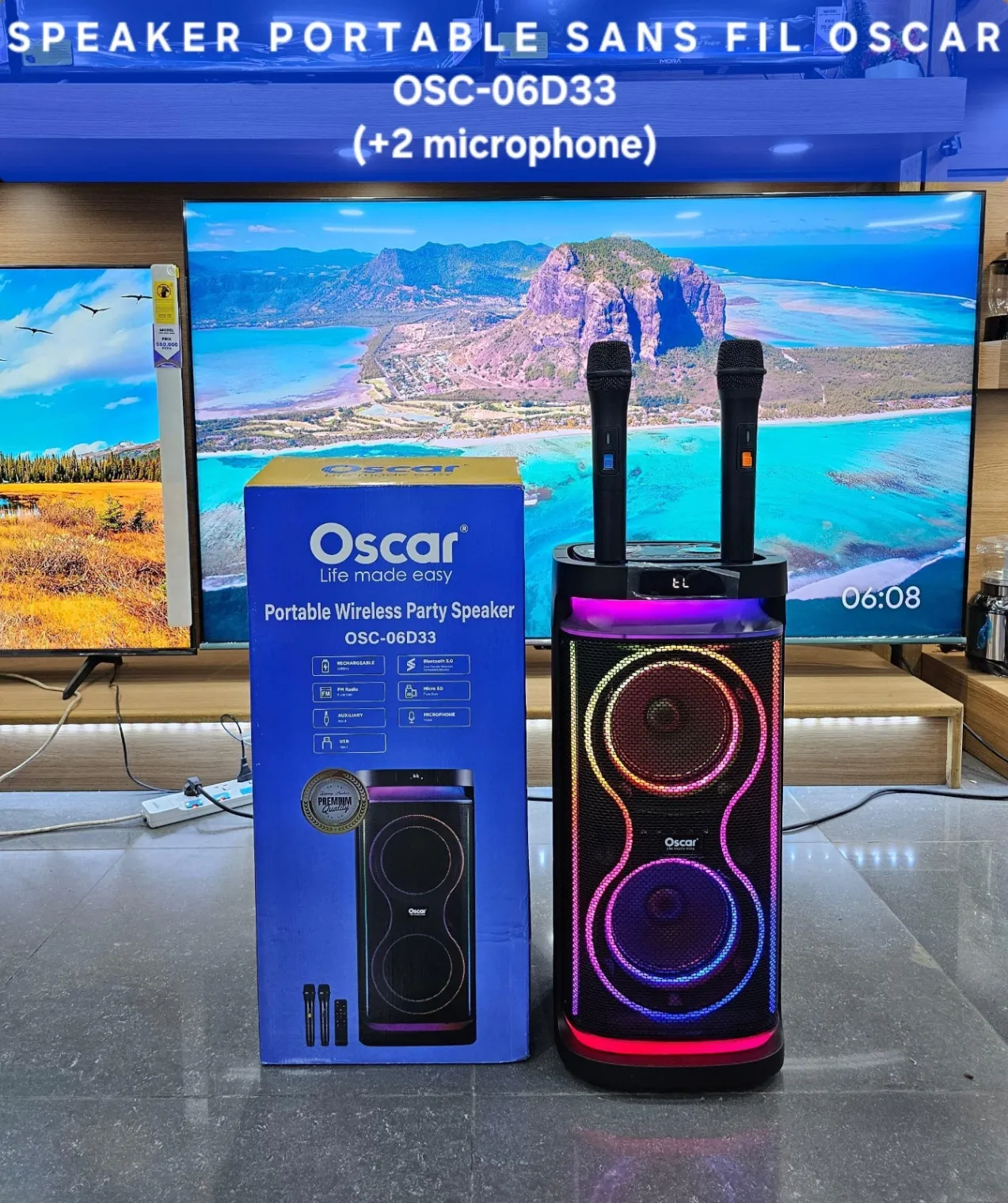 Photo de Galerie 1 - Petites Annonces | Portable Speaker 🔊, Akwa, Douala, Cameroun | Électronique et médias  > Audio et haut-parleurs