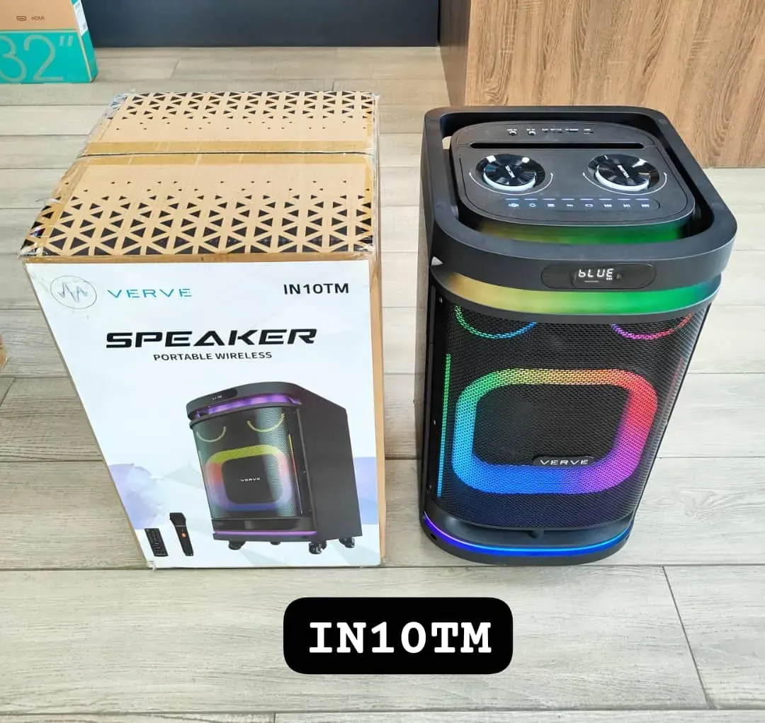 Party Speaker With Microphone