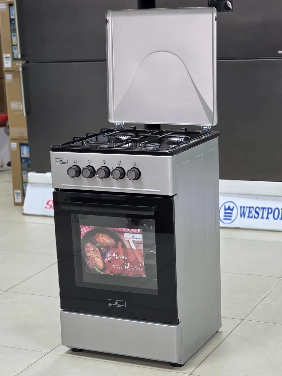 Photo de Galerie 1 - Petites Annonces | Cuisinière 4 Foyers, Akwa, Douala, Cameroun | Maison, aliments et jardin  > Cuisine et salle à manger