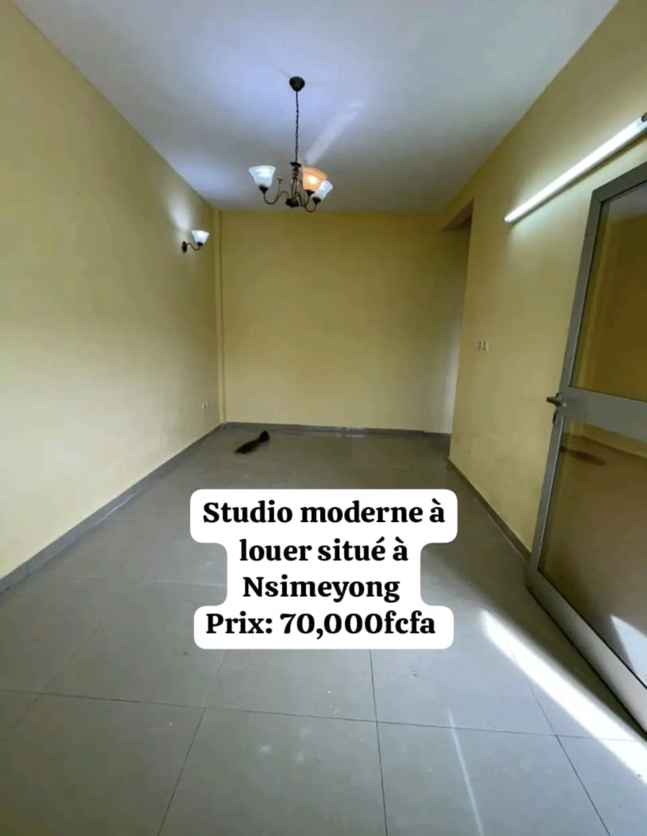 Main Photo - Real Estate | Furnished For Rent | Studio Modern, Simeyong, Yaoundé, Cameroon