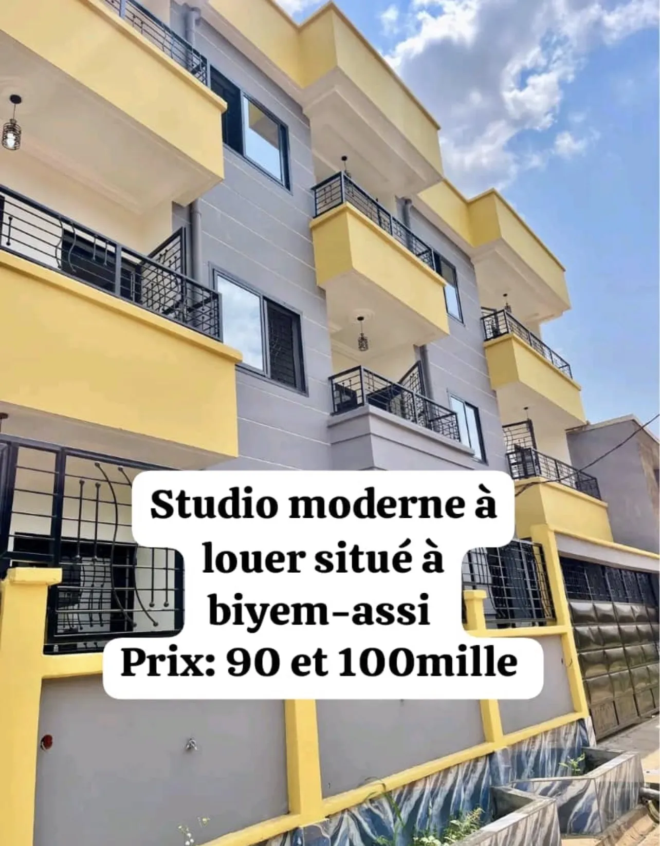 Main Photo - Real Estate | House For Rent | Studio Modern, Biyem-assi, Yaoundé, Cameroon