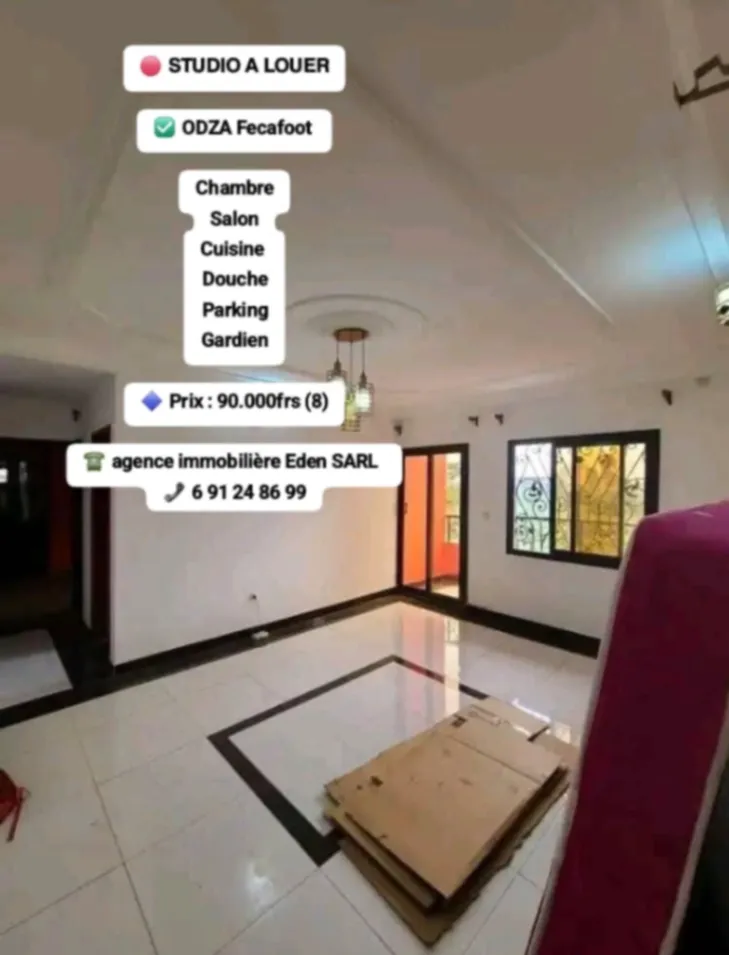 Main Photo - Real Estate | House For Rent | Studio, Odza fecafoot, Yaoundé, Cameroon