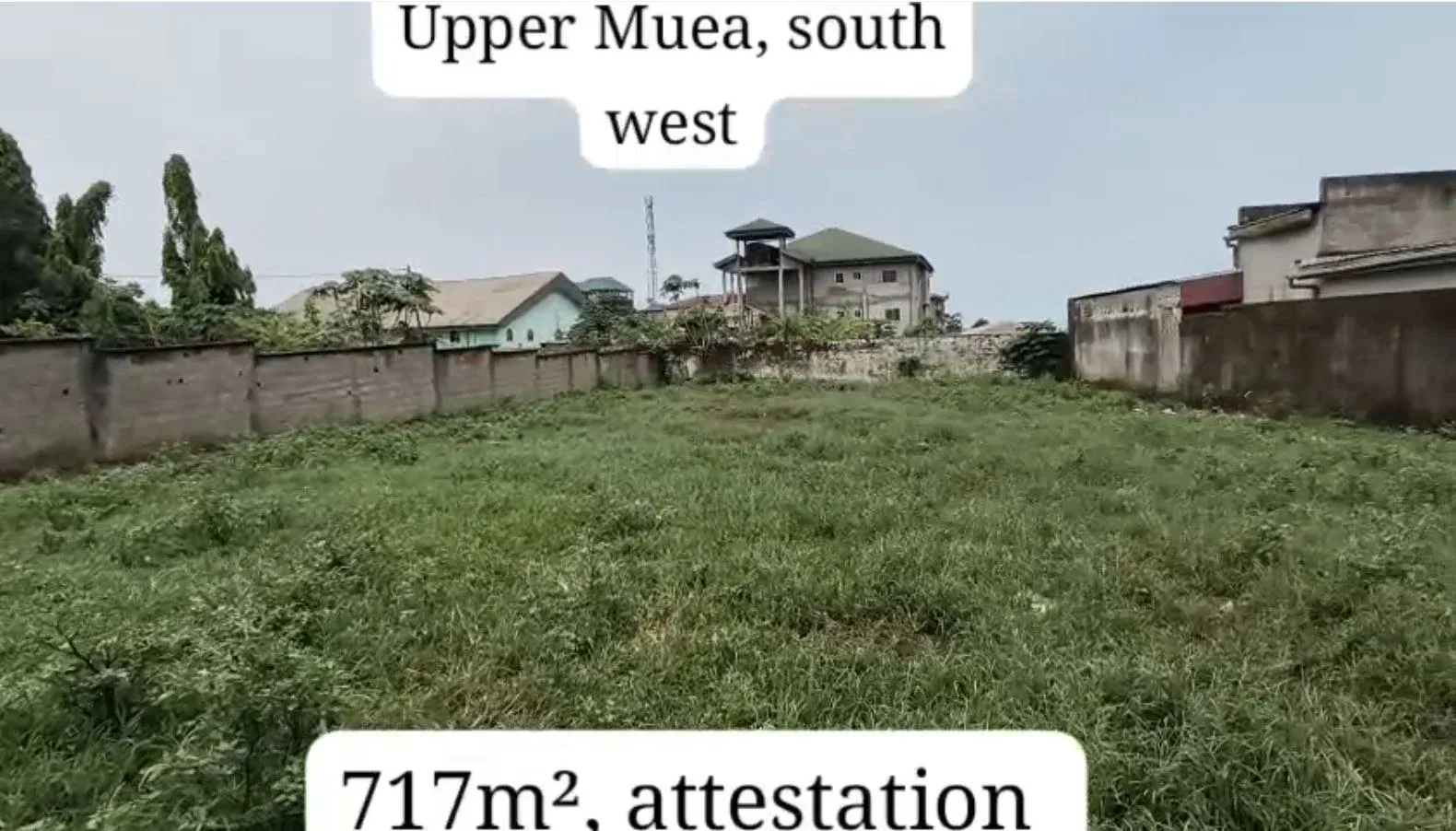 Main Photo - Real Estate | Land For Sale | New Listing Situate At Upper Muea, Particularly Slaughter House Swr., Upper Muea, Buea, Cameroon