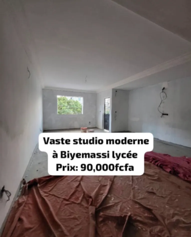 Main Photo - Real Estate | House For Rent | Studio, Biyemassi, Yaoundé, Cameroon